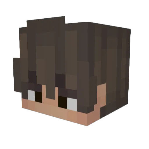 kings_dad Minecraft avatar head, 3D render