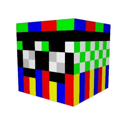 kingsalvation Minecraft avatar head, 3D render