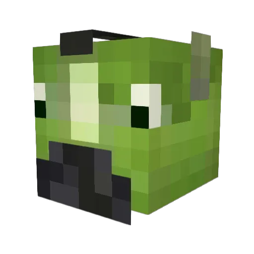 kingsemiboy Minecraft avatar head, 3D render