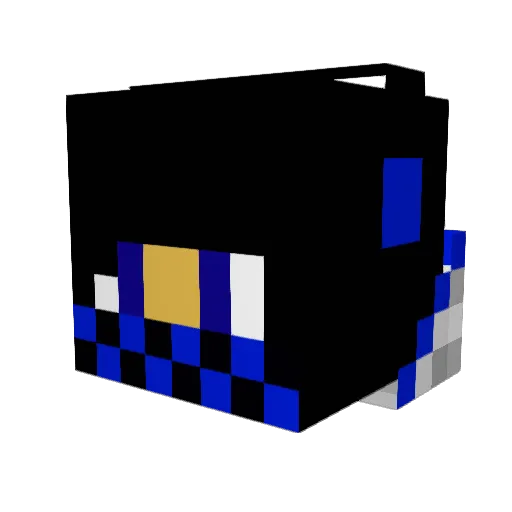 kingslayer125 Minecraft avatar head, 3D render