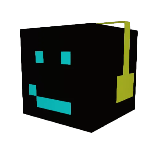 kingstone74 Minecraft avatar head, 3D render