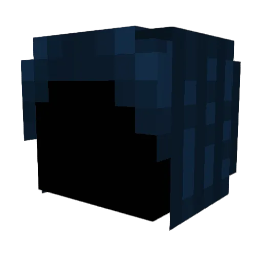 kingthe13 Minecraft avatar head, 3D render