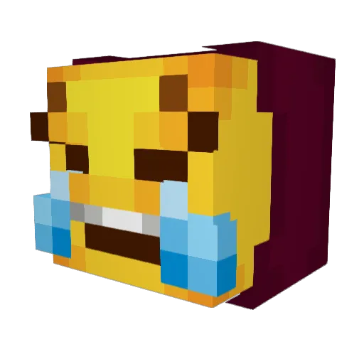 kingtron77 Minecraft avatar head, 3D render