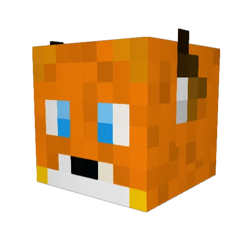 kingviper2 Minecraft avatar head, 3D render