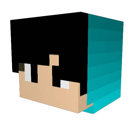 kingyar1 Minecraft avatar head, 3D render