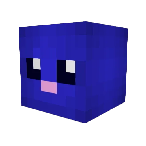 kinimodz Minecraft avatar head, 3D render