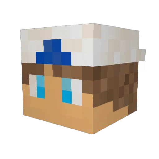 kinkman_123 Minecraft avatar head, 3D render