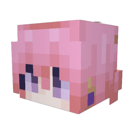 kinngyo2038 Minecraft avatar head, 3D render