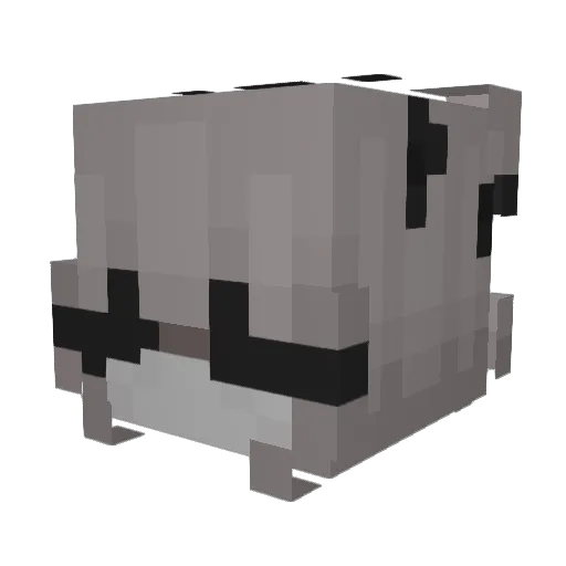 kinong666 Minecraft avatar head, 3D render