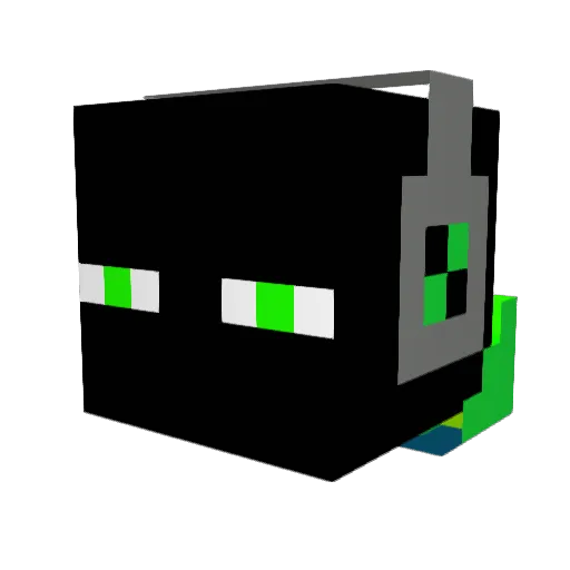 kip0213 Minecraft avatar head, 3D render