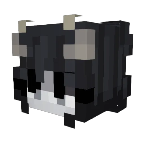 kipperoony Minecraft avatar head, 3D render