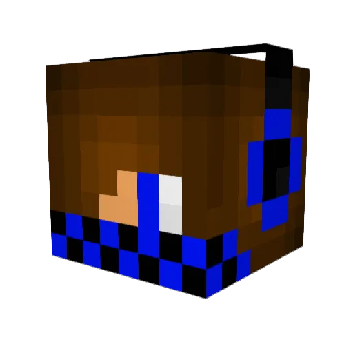 kippje13 Minecraft avatar head, 3D render