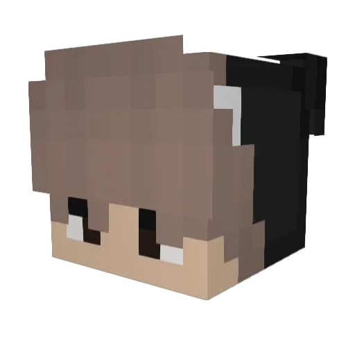 kira9729 Minecraft avatar head, 3D render