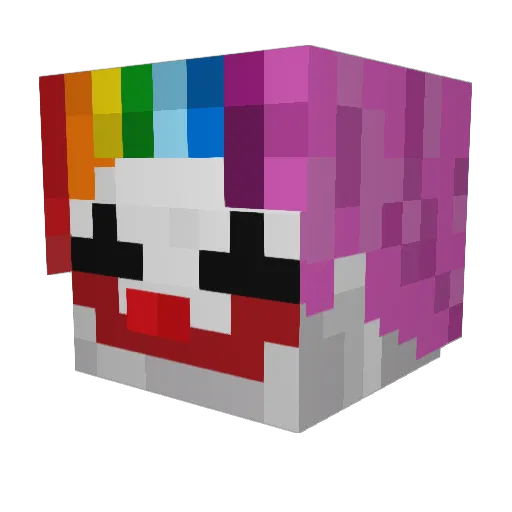 kiraa32 Minecraft avatar head, 3D render