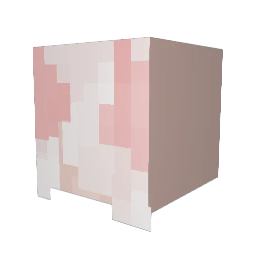 kiraoror Minecraft avatar head, 3D render