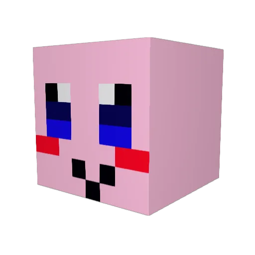 kirby04150 Minecraft avatar head, 3D render