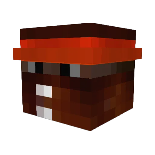 kirby1917 Minecraft avatar head, 3D render