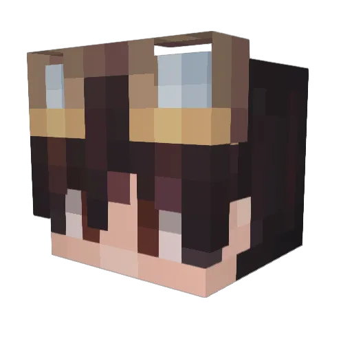 kirby_the_first Minecraft avatar head, 3D render