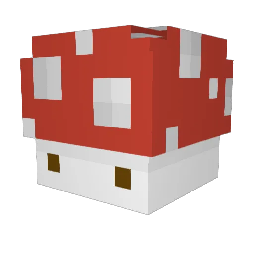 kiriamto Minecraft avatar head, 3D render