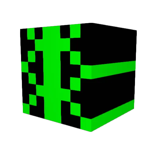 kirillkov Minecraft avatar head, 3D render