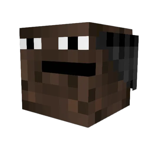 kirongos Minecraft avatar head, 3D render