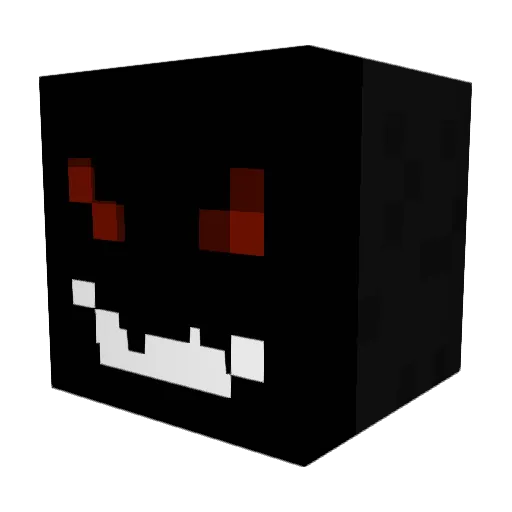 kirpage Minecraft avatar head, 3D render