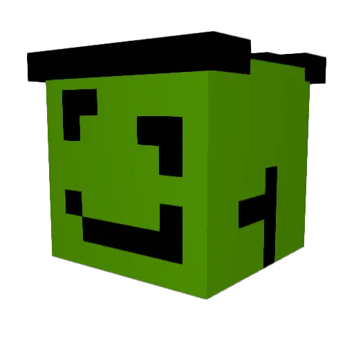 kiruxapro2010 Minecraft avatar head, 3D render
