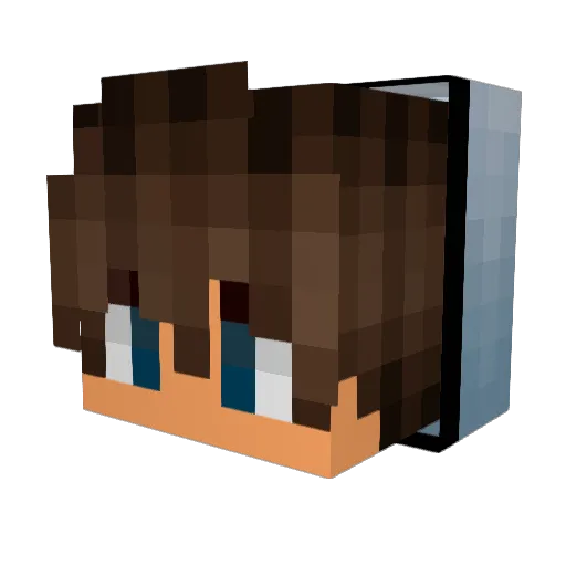 kishkay98 Minecraft avatar head, 3D render