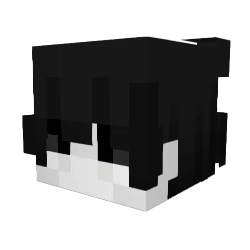 kiso7 Minecraft avatar head, 3D render