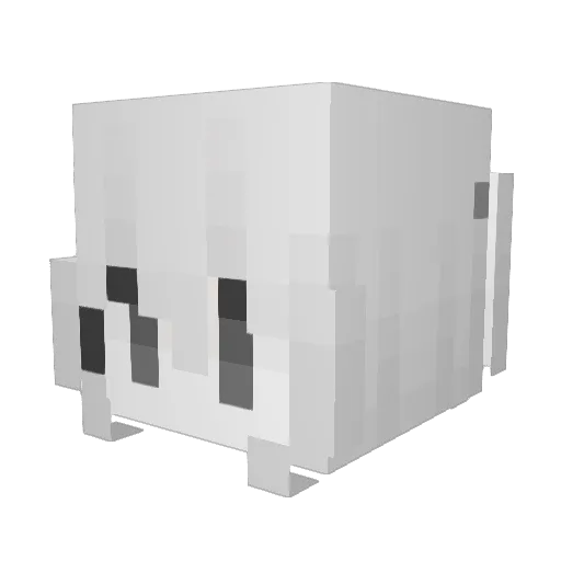kissesmeonce Minecraft avatar head, 3D render