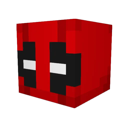 kit55555 Minecraft avatar head, 3D render