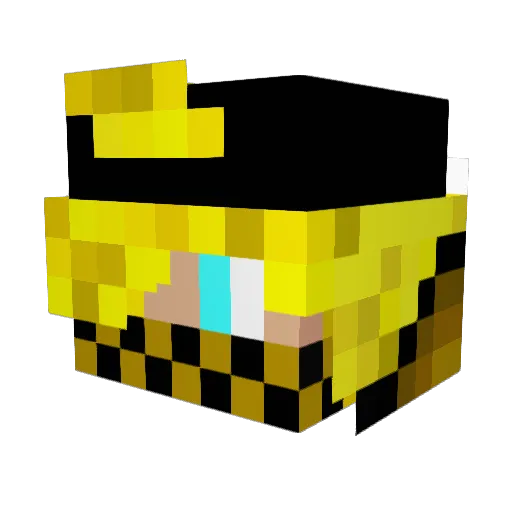 kiteconcha91004 Minecraft avatar head, 3D render