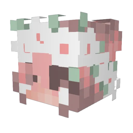 kitkat090 Minecraft avatar head, 3D render