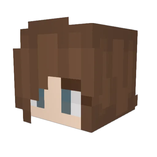 kitkat697 Minecraft avatar head, 3D render