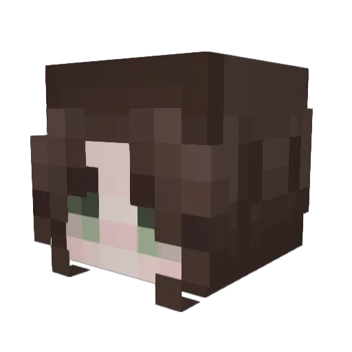 kitkat_314 Minecraft avatar head, 3D render