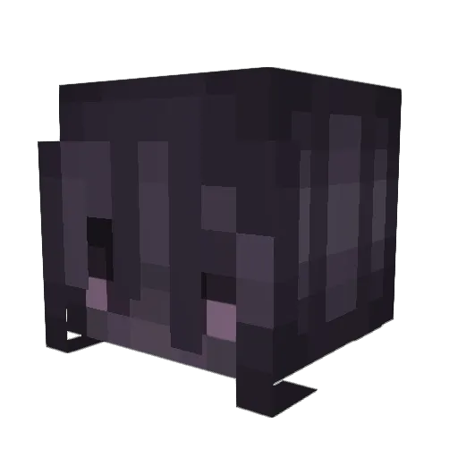 kitmilk Minecraft avatar head, 3D render