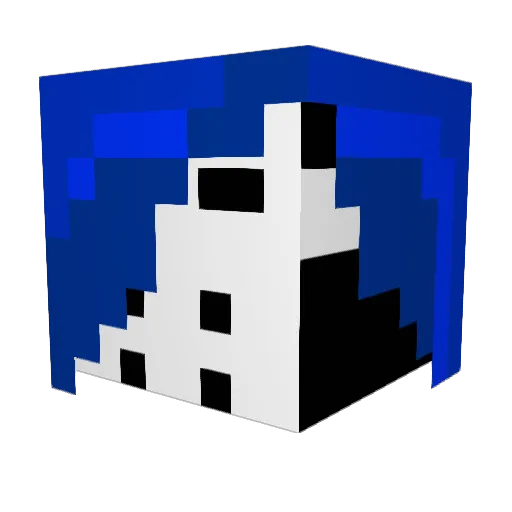 kittelgurra Minecraft avatar head, 3D render
