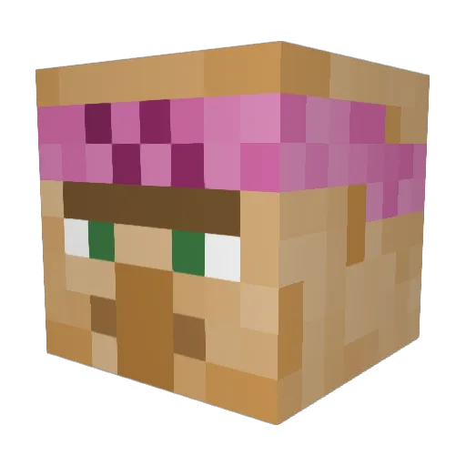 kittencat9 Minecraft avatar head, 3D render