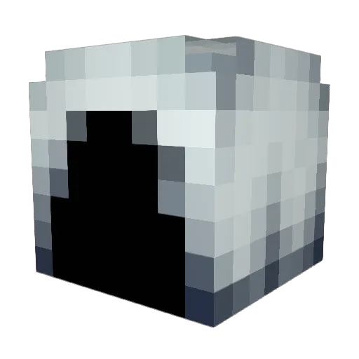 kitteyclaw Minecraft avatar head, 3D render