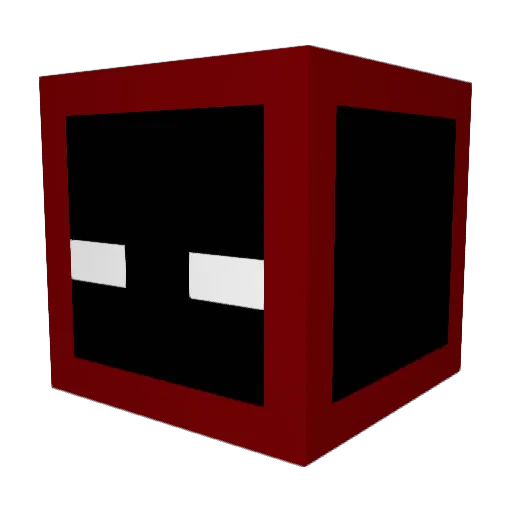 kittlebunns Minecraft avatar head, 3D render