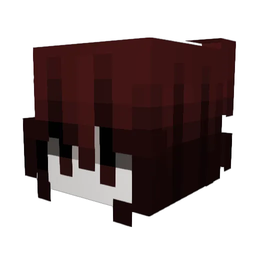 kittyiyan Minecraft avatar head, 3D render
