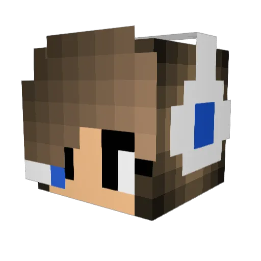kittykatkate77 Minecraft avatar head, 3D render