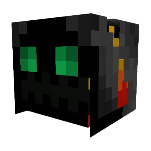kittykatz1337 Minecraft avatar head, 3D render