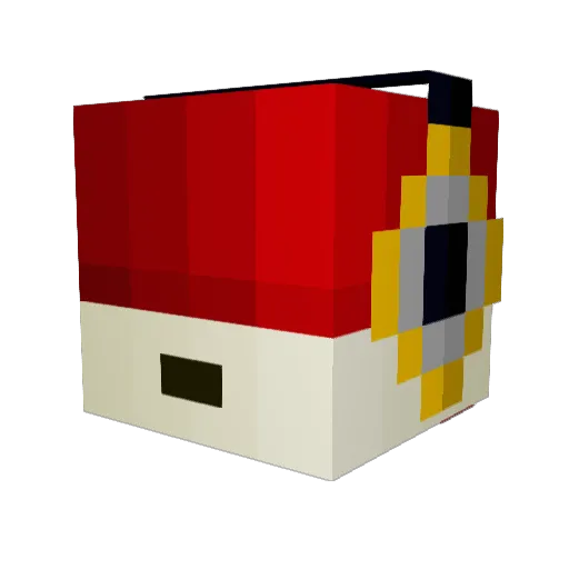 kittykuri Minecraft avatar head, 3D render