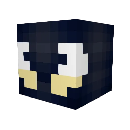 kittymitty1322 Minecraft avatar head, 3D render