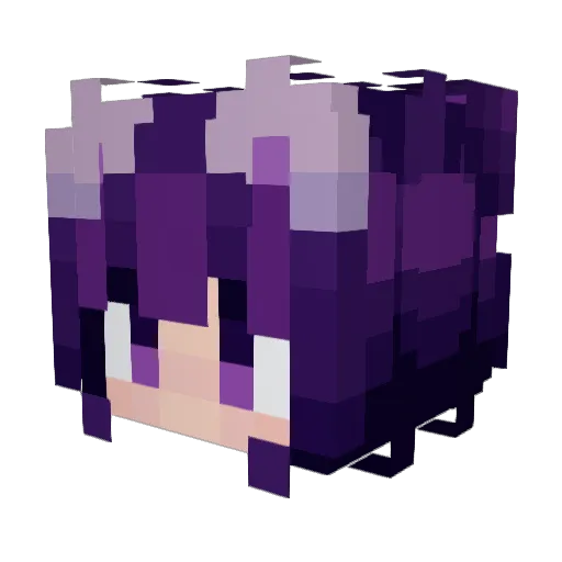 kittystar216 Minecraft avatar head, 3D render
