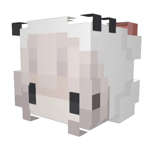 kittystarlight1 Minecraft avatar head, 3D render