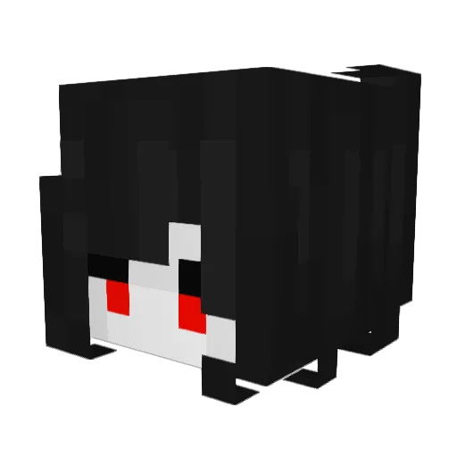 kivvvvv Minecraft avatar head, 3D render