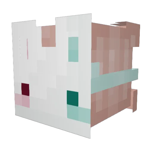 kiwi10601 Minecraft avatar head, 3D render