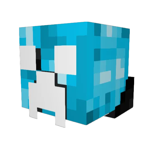 kiwi2504 Minecraft avatar head, 3D render